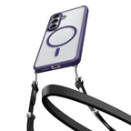 Spigen Ultra Hybrid Mag MagSafe Dėklas, skirtas Samsung Galaxy S26 – skaidri violetinė