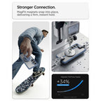 Spigen Ultra Hybrid Mag MagSafe Dėklas, skirtas Samsung Galaxy S26 - skaidri mėlyna