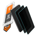 „Spigen Glas.Tr Ez Fit Pro HD Privacy Glass“ 2-pack skirtas Samsung Galaxy S26
