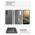 Spigen skystas oro dėklas, skirtas Samsung Galaxy S26+ - pilkas