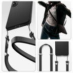 Spigen skystas oro dėklas, skirtas Samsung Galaxy S26+ - matinė juoda