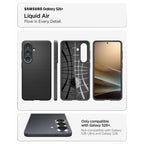 Spigen skystas oro dėklas, skirtas Samsung Galaxy S26+ - matinė juoda