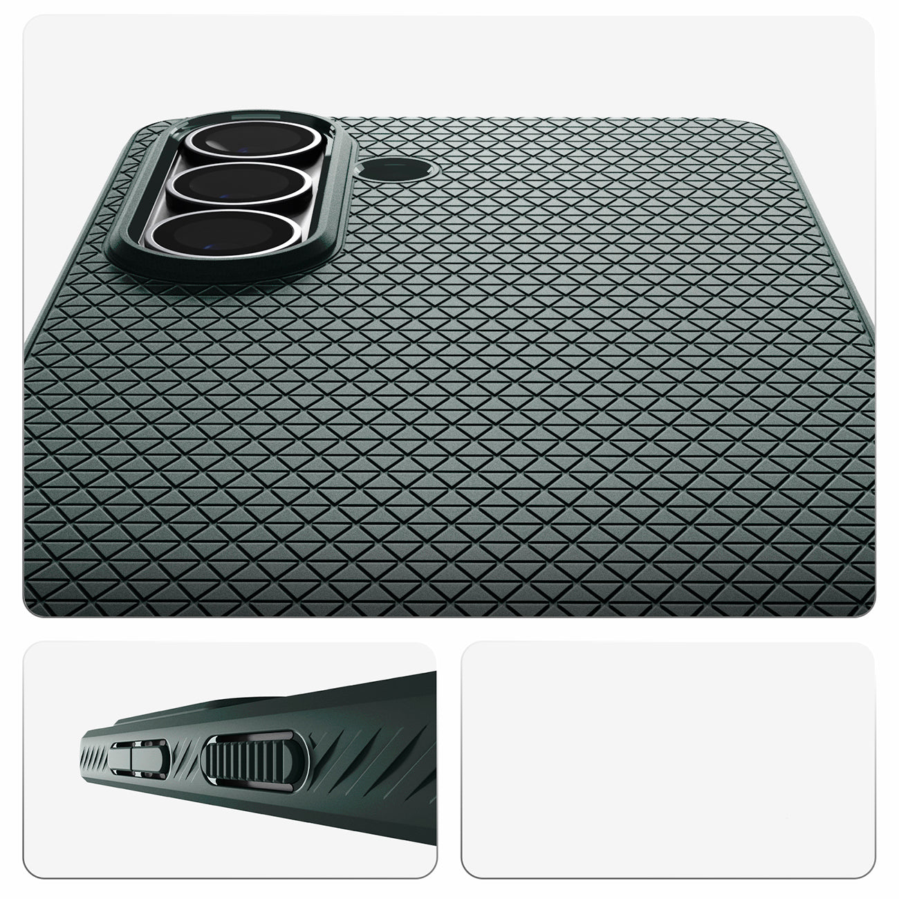 Spigen Liquid Air Mag MagSafe Dėklas, skirtas Samsung Galaxy S26+ - žalias
