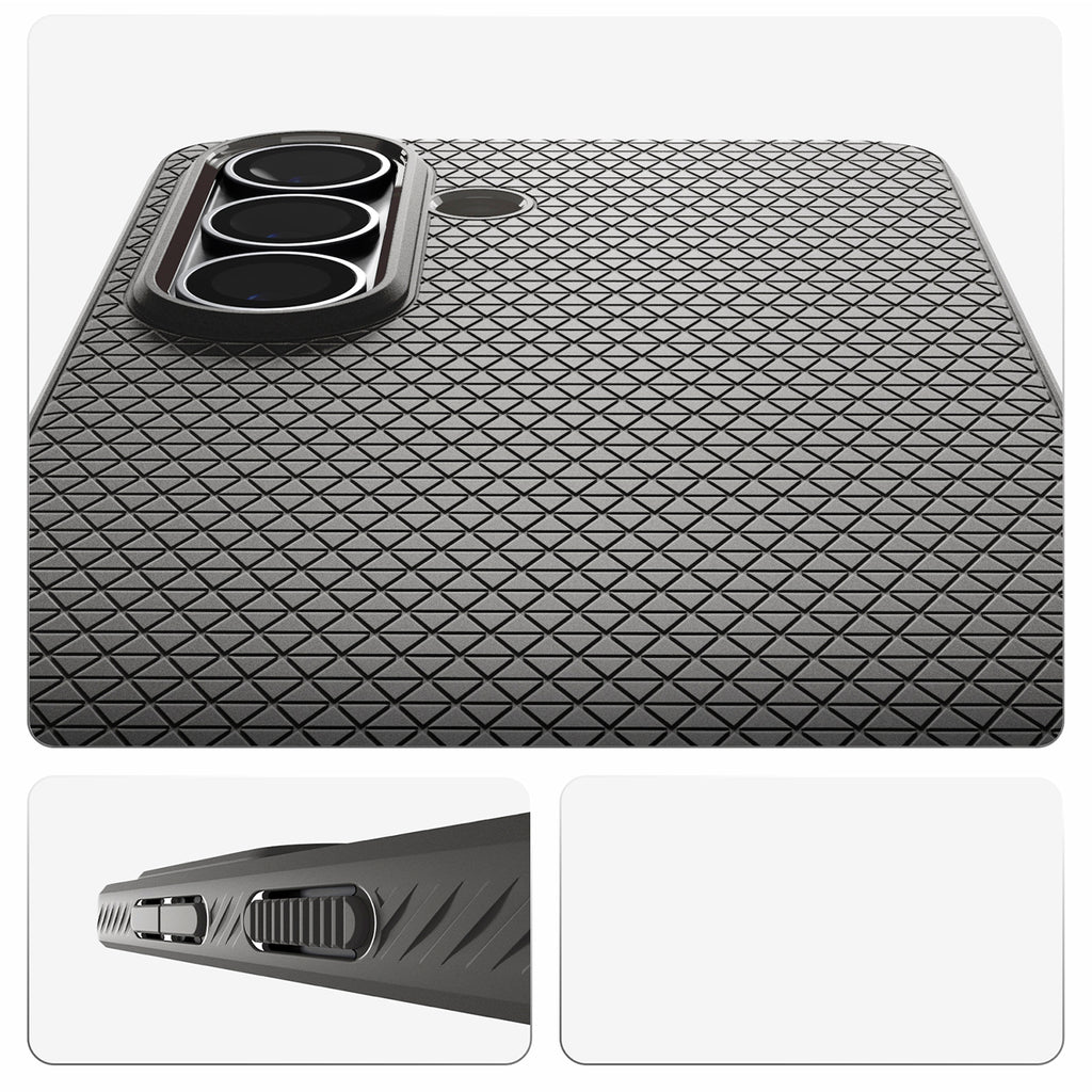 Spigen Liquid Air Mag MagSafe Dėklas, skirtas Samsung Galaxy S26+ - pilkas