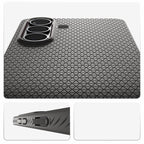 Spigen Liquid Air Mag MagSafe Dėklas, skirtas Samsung Galaxy S26+ - pilkas