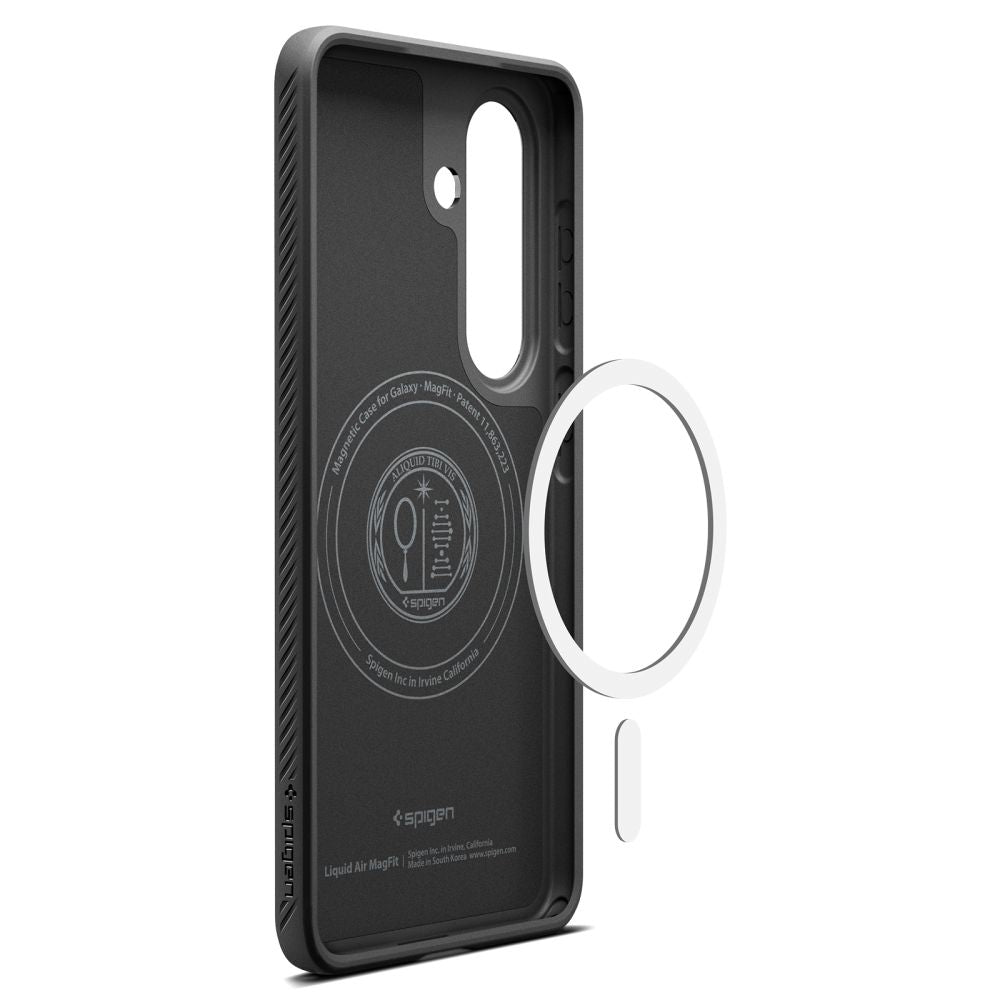 Spigen Liquid Air Mag MagSafe Dėklas, skirtas Samsung Galaxy S26+ - matinė juoda