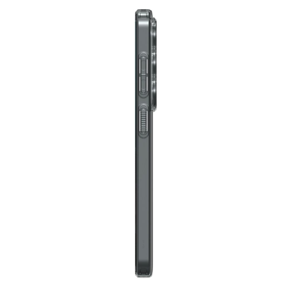 „Spigen“ skystųjų kristalų dėklas, skirtas Samsung Galaxy S26+ – pusiau permatomas