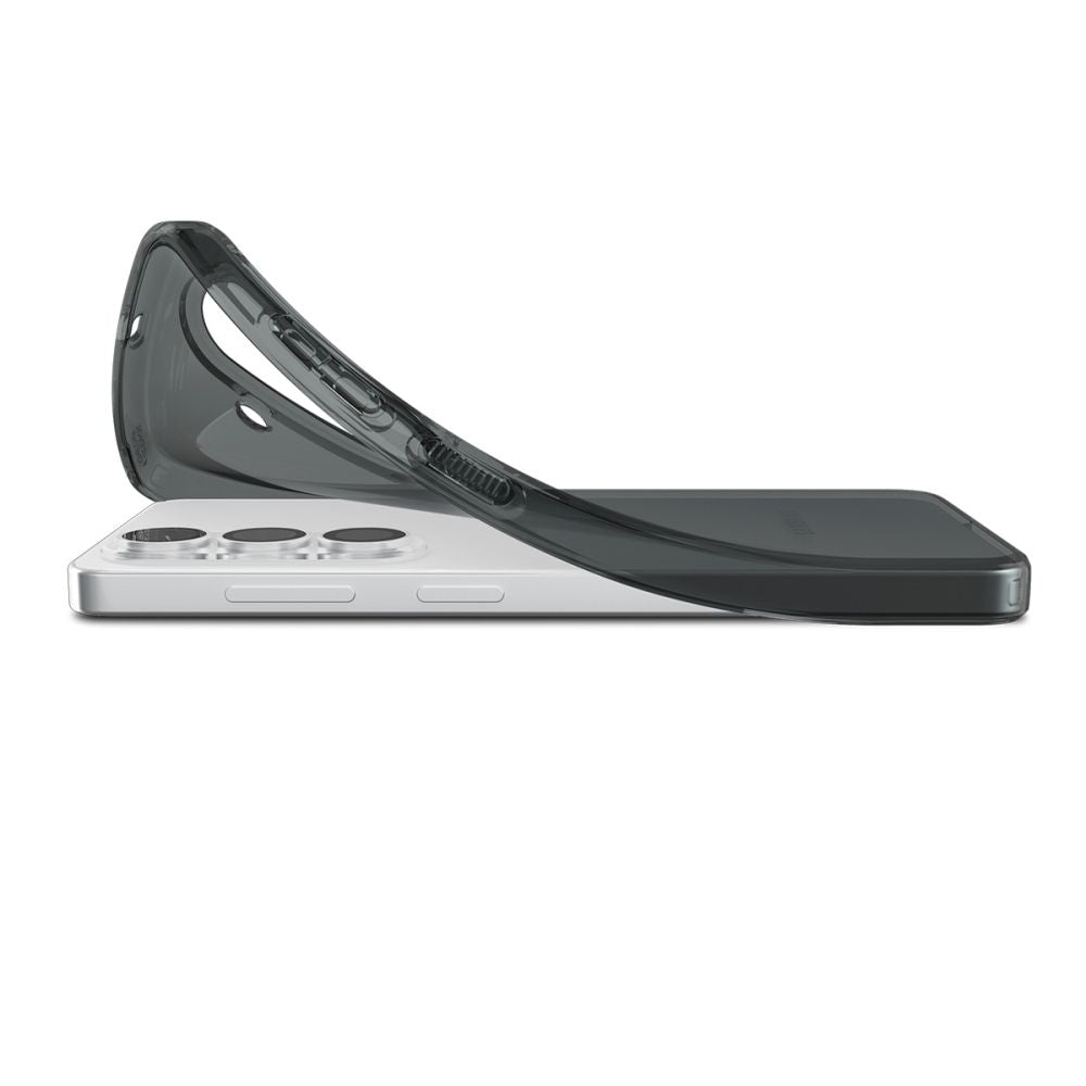 „Spigen“ skystųjų kristalų dėklas, skirtas Samsung Galaxy S26+ – pusiau permatomas