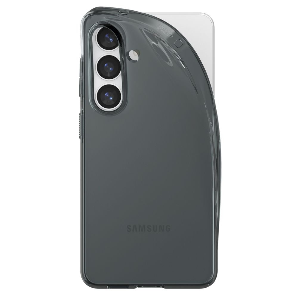 „Spigen“ skystųjų kristalų dėklas, skirtas Samsung Galaxy S26+ – pusiau permatomas