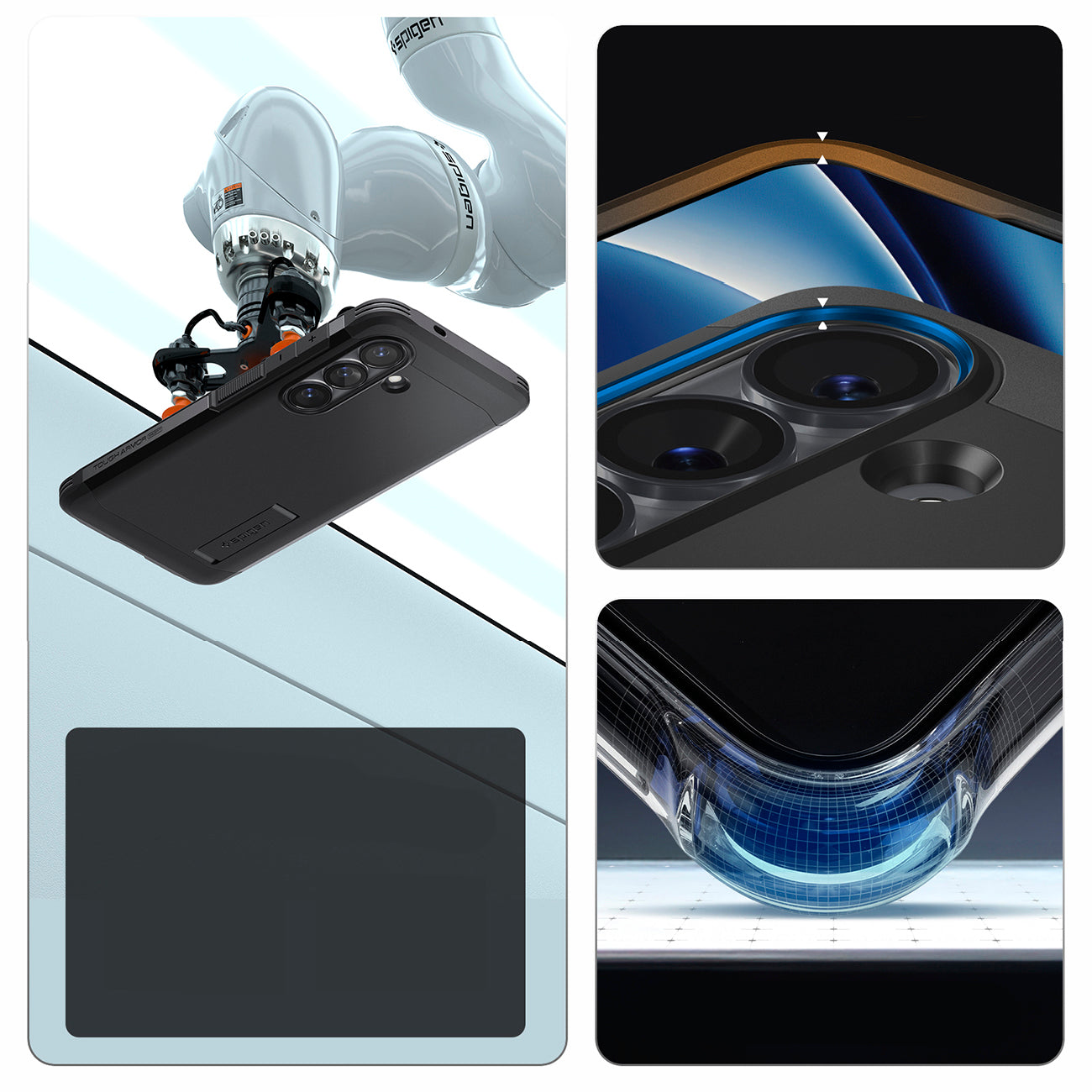 Spigen Tough Armor Mag MagSafe Dėklas, skirtas Samsung Galaxy S26+ - juodas