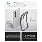 Spigen Ultra hibridinis dėklas, skirtas Samsung Galaxy S26+ – pusiau permatomas