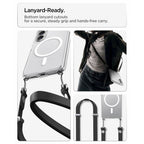 Spigen Ultra Hybrid Mag MagSafe Dėklas, skirtas Samsung Galaxy S26+ – skaidrus ir baltas