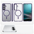 Spigen Ultra Hybrid Mag MagSafe dėklas, skirtas Samsung Galaxy S26+ – skaidrus tamsiai mėlynas