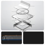 Spigen Ultra Hybrid Mag MagSafe Dėklas, skirtas Samsung Galaxy S26+ – skaidrus juodas