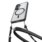 Spigen Ultra Hybrid Mag MagSafe Dėklas, skirtas Samsung Galaxy S26+ – skaidrus juodas