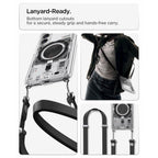 Spigen Ultra Hybrid Mag MagSafe Dėklas, skirtas Samsung Galaxy S26+ Neo One – skaidrus
