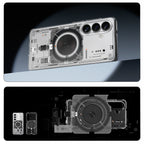 Spigen Ultra Hybrid Mag MagSafe Dėklas, skirtas Samsung Galaxy S26+ Neo One – skaidrus