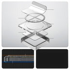 Spigen Ultra Hybrid Mag MagSafe Dėklas, skirtas Samsung Galaxy S26+ Neo One – skaidrus