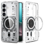 Spigen Ultra Hybrid Mag MagSafe Dėklas, skirtas Samsung Galaxy S26+ Neo One – skaidrus
