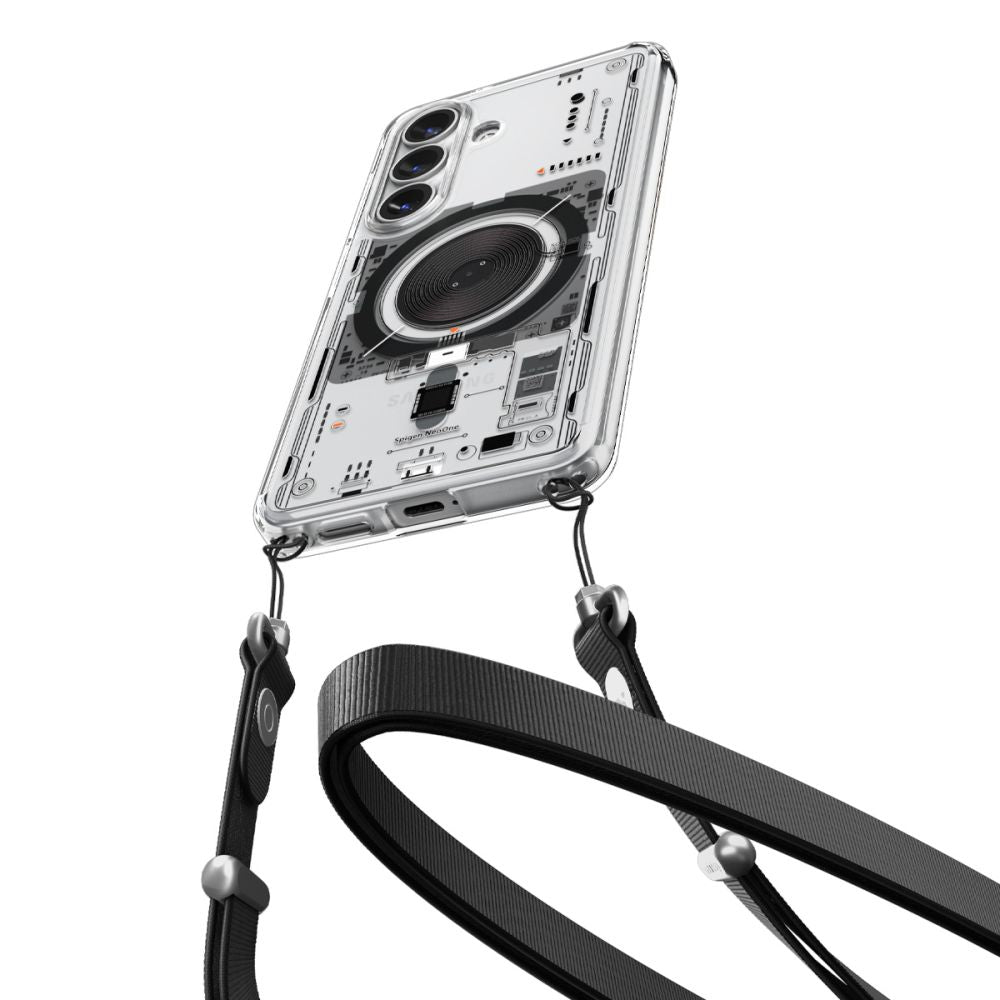 Spigen Ultra Hybrid Mag MagSafe Dėklas, skirtas Samsung Galaxy S26+ Neo One – skaidrus