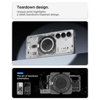 Spigen Ultra Hybrid Mag MagSafe Dėklas, skirtas Samsung Galaxy S26+ Neo One – skaidrus