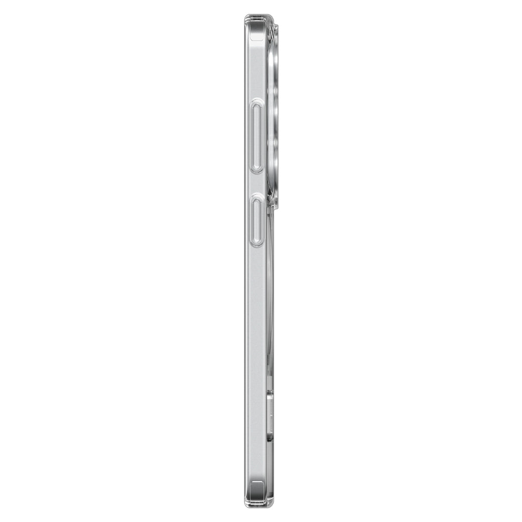 Spigen Ultra Hybrid S Mag MagSafe Dėklas, skirtas Samsung Galaxy S26+ – skaidrus ir baltas
