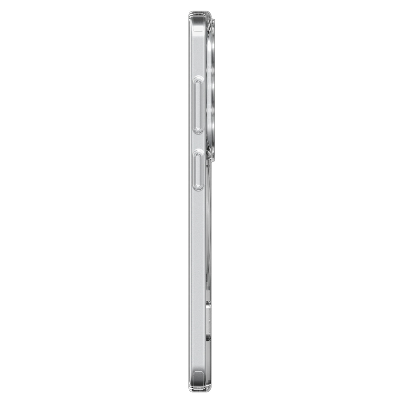 Spigen Ultra Hybrid S Mag MagSafe Dėklas, skirtas Samsung Galaxy S26+ – skaidrus ir baltas
