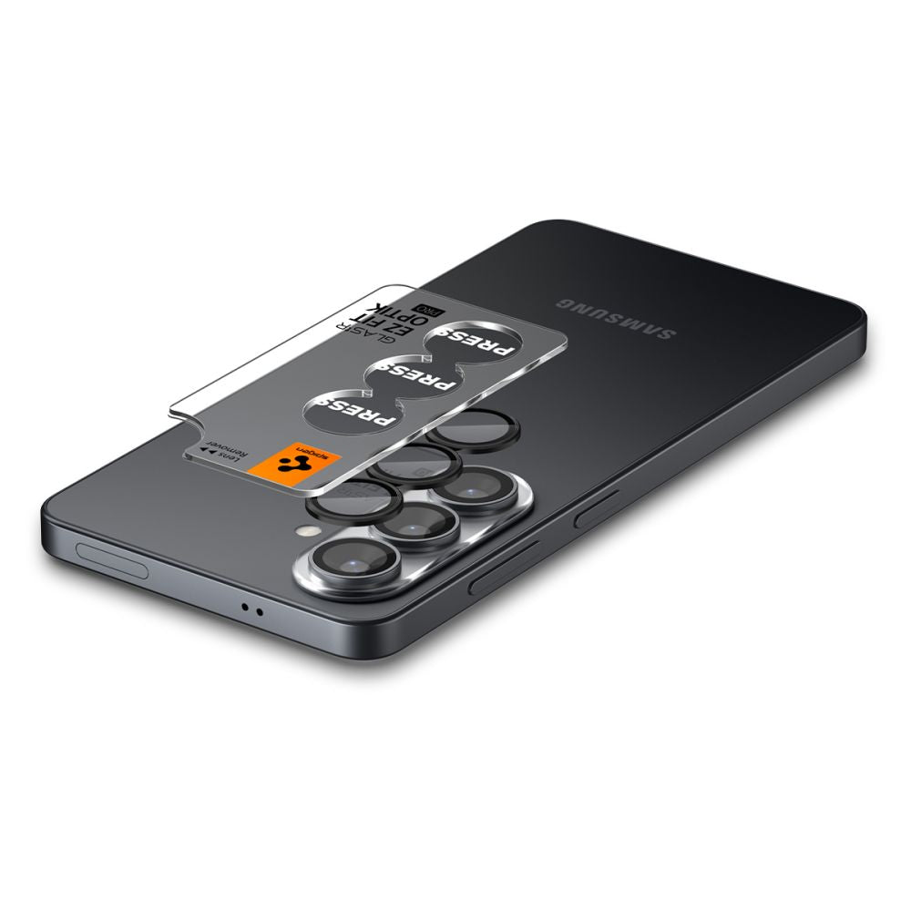 Spigen Glas.Tr Ez Fit Optik Pro HD fotoaparato dangtelis 2-pack skirtas Samsung Galaxy S26+ - Black