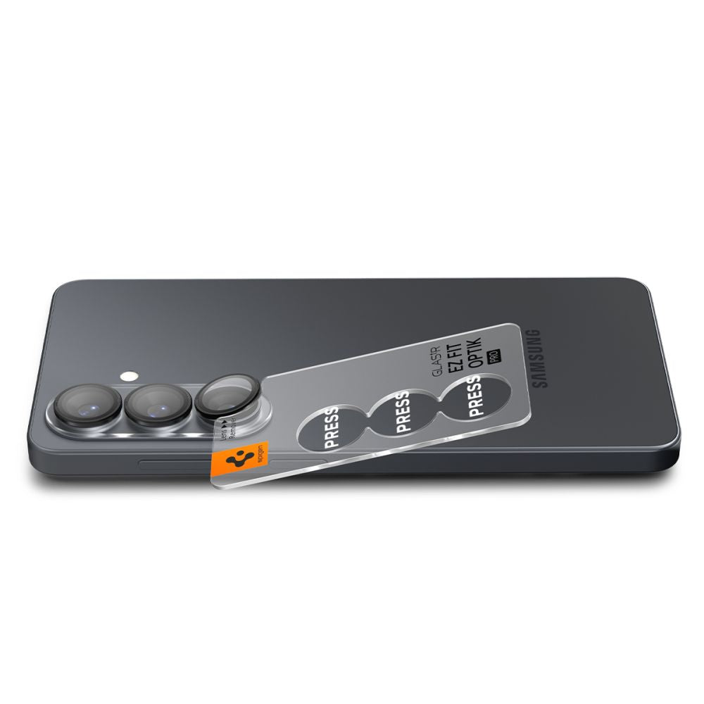 Spigen Glas.Tr Ez Fit Optik Pro HD fotoaparato dangtelis 2-pack skirtas Samsung Galaxy S26+ - Black