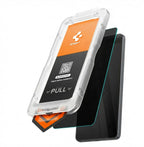 „Spigen Glas.Tr Ez Fit Pro HD Privacy Glass“, skirtas Samsung Galaxy S26+