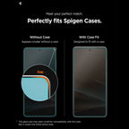 „Spigen Glas.Tr Ez Fit Pro HD Privacy Glass“ 2-pack skirtas Samsung Galaxy S26+