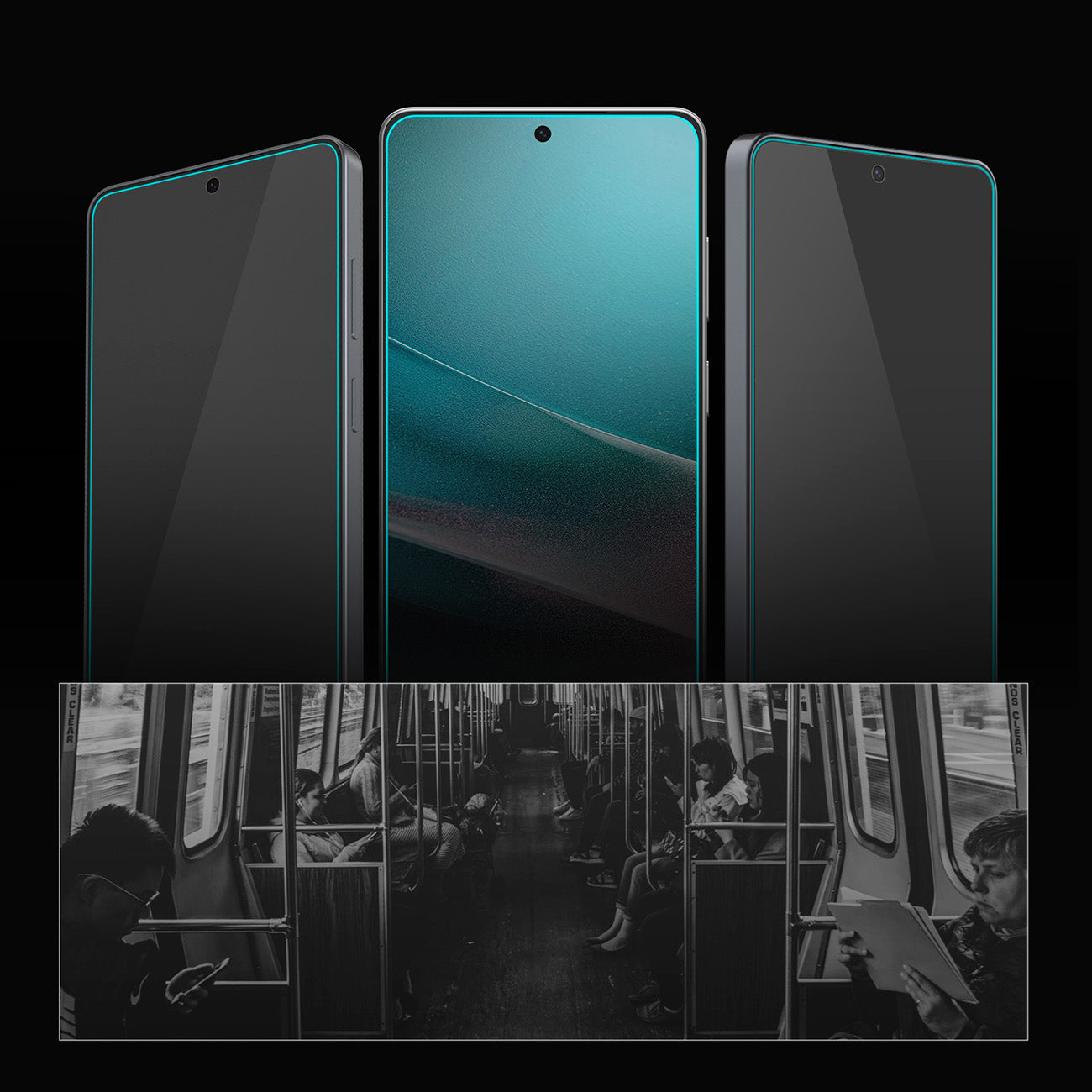 „Spigen Glas.Tr Ez Fit Pro HD Privacy Glass“ 2-pack skirtas Samsung Galaxy S26+