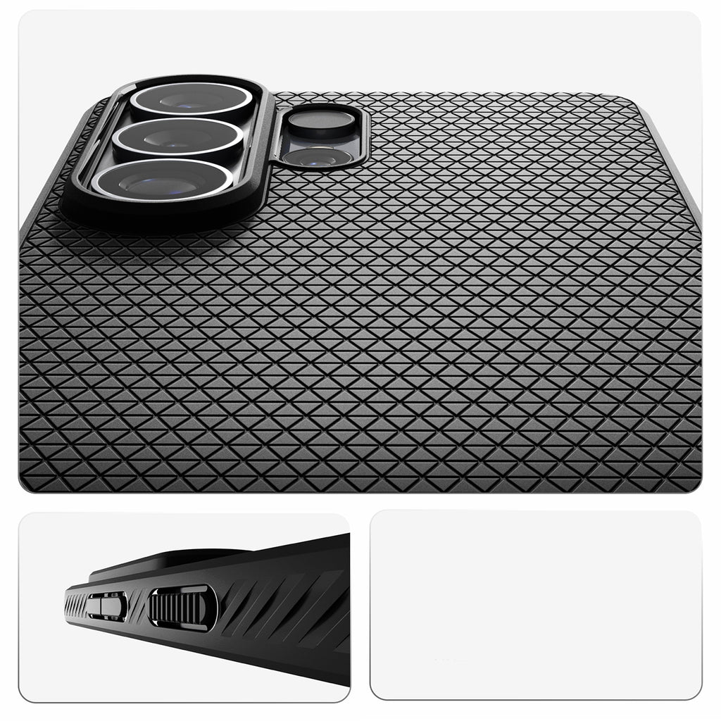 Spigen skystas oro dėklas, skirtas Samsung Galaxy S26 Ultra - juodas