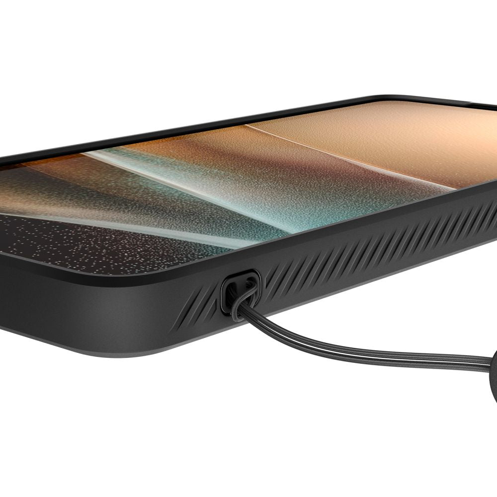 Spigen skystas oro dėklas, skirtas Samsung Galaxy S26 Ultra - juodas