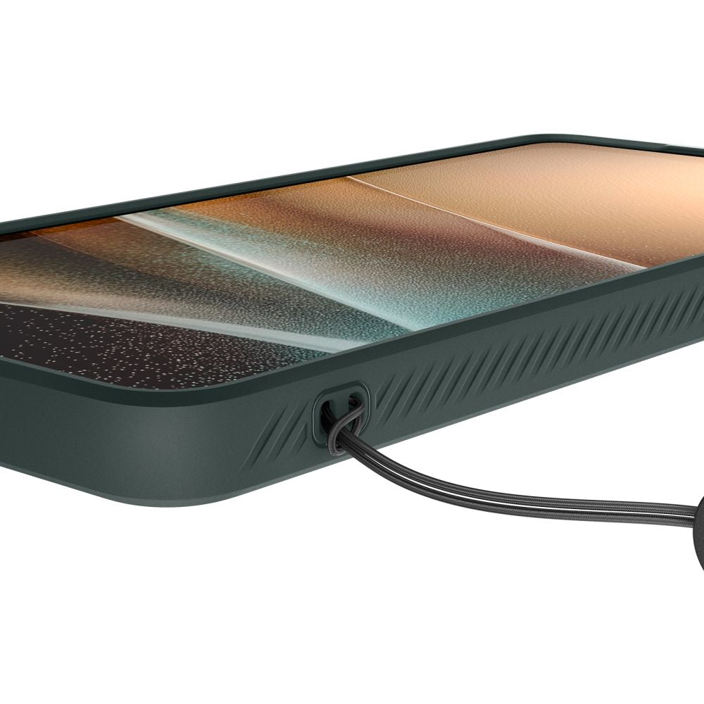Spigen Liquid Air Mag MagSafe Dėklas, skirtas Samsung Galaxy S26 Ultra - žalias