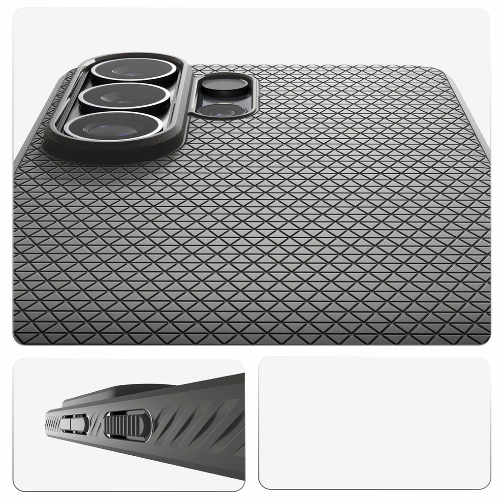 Spigen Liquid Air Mag MagSafe Dėklas, skirtas Samsung Galaxy S26 Ultra - pilkas