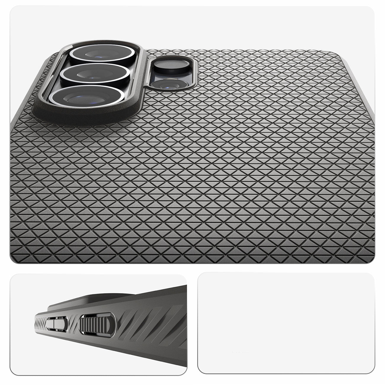 Spigen Liquid Air Mag MagSafe Dėklas, skirtas Samsung Galaxy S26 Ultra - pilkas