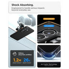 Spigen Liquid Air Mag MagSafe Dėklas, skirtas Samsung Galaxy S26 Ultra - juodas