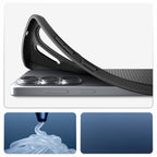 Spigen Liquid Air Mag MagSafe Dėklas, skirtas Samsung Galaxy S26 Ultra - juodas