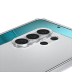 „Spigen“ skystųjų kristalų dėklas, skirtas Samsung Galaxy S26 Ultra – skaidrus