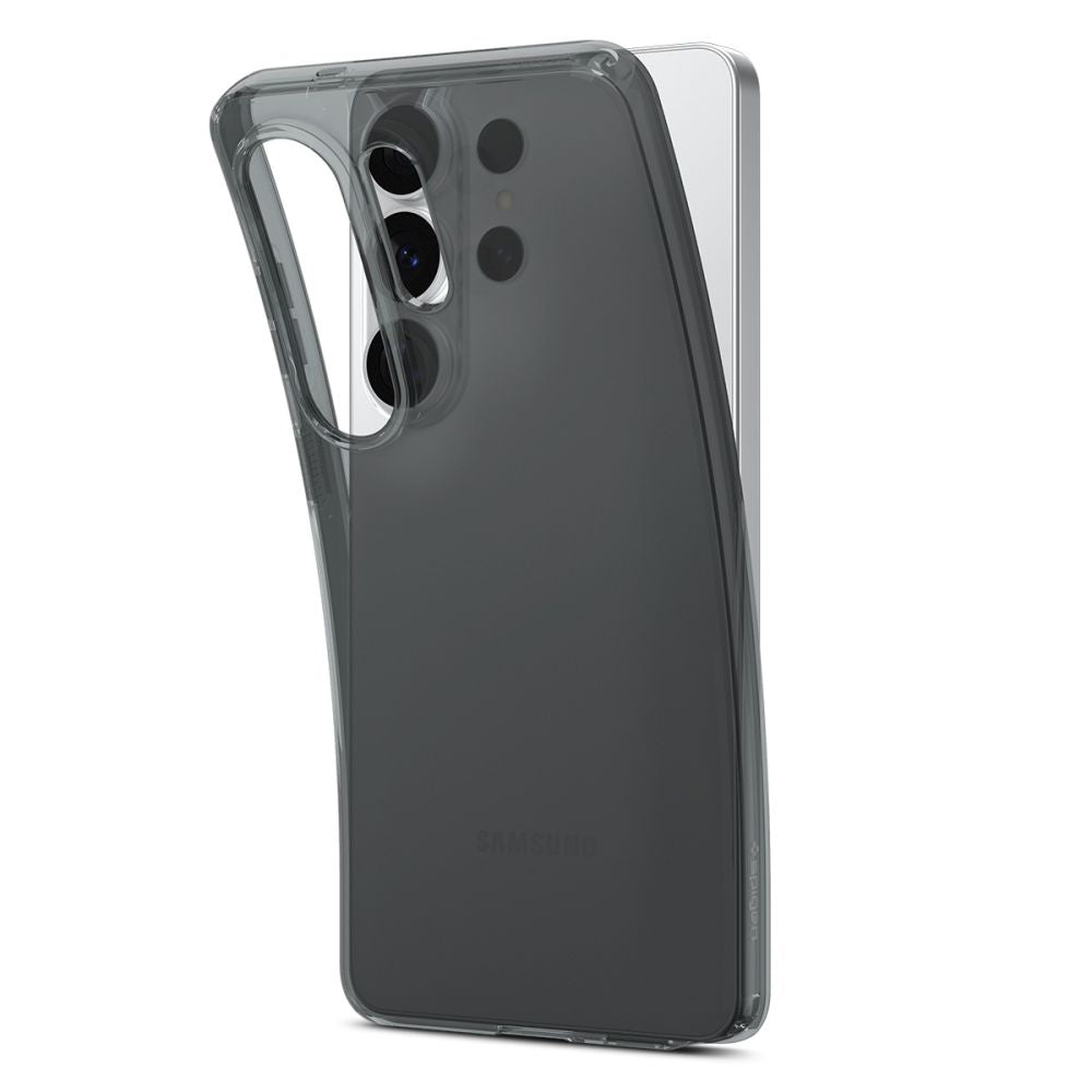 „Spigen“ skystųjų kristalų dėklas, skirtas Samsung Galaxy S26 Ultra – pusiau permatomas
