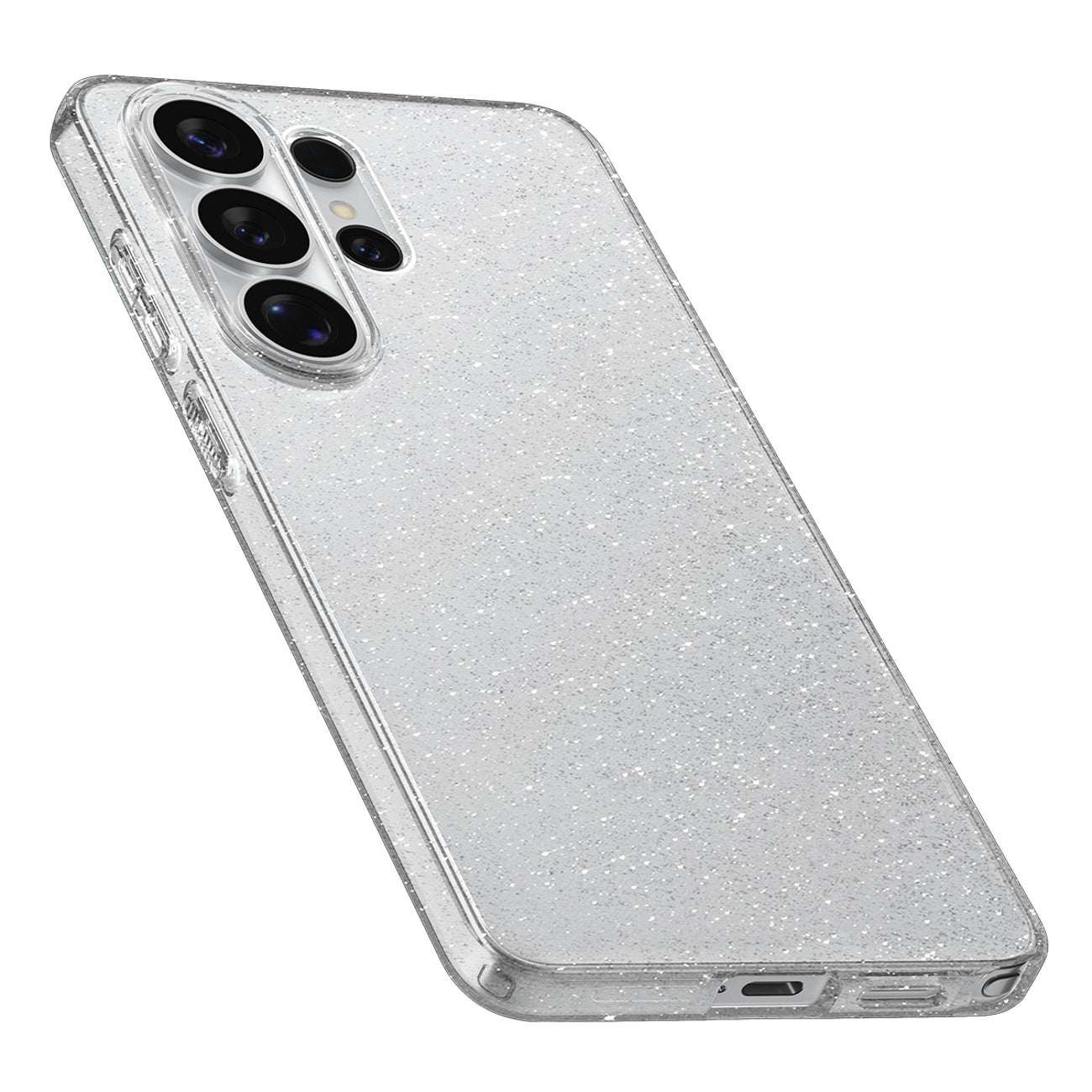 Spigen skystųjų kristalų blizgus dėklas, skirtas Samsung Galaxy S26 Ultra – blizgantis ir skaidrus