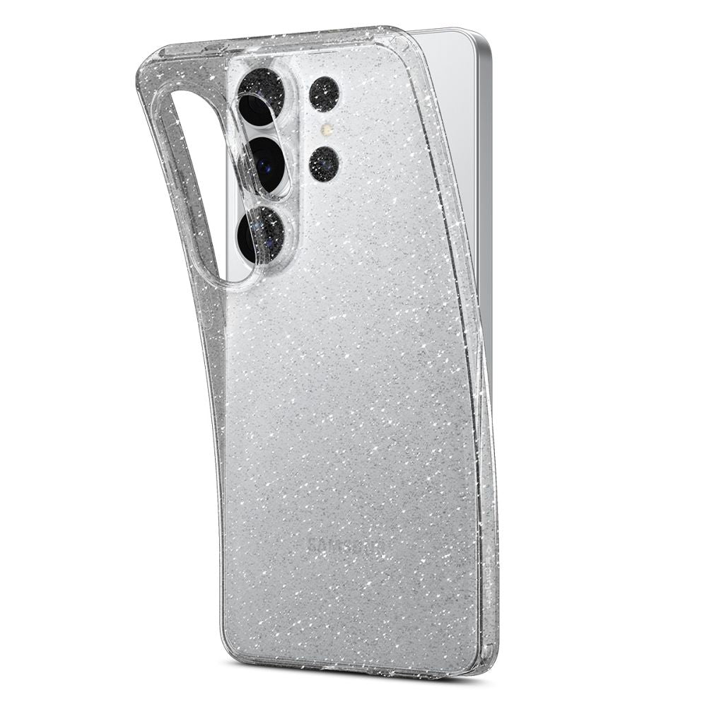 Spigen skystųjų kristalų blizgus dėklas, skirtas Samsung Galaxy S26 Ultra – blizgantis ir skaidrus