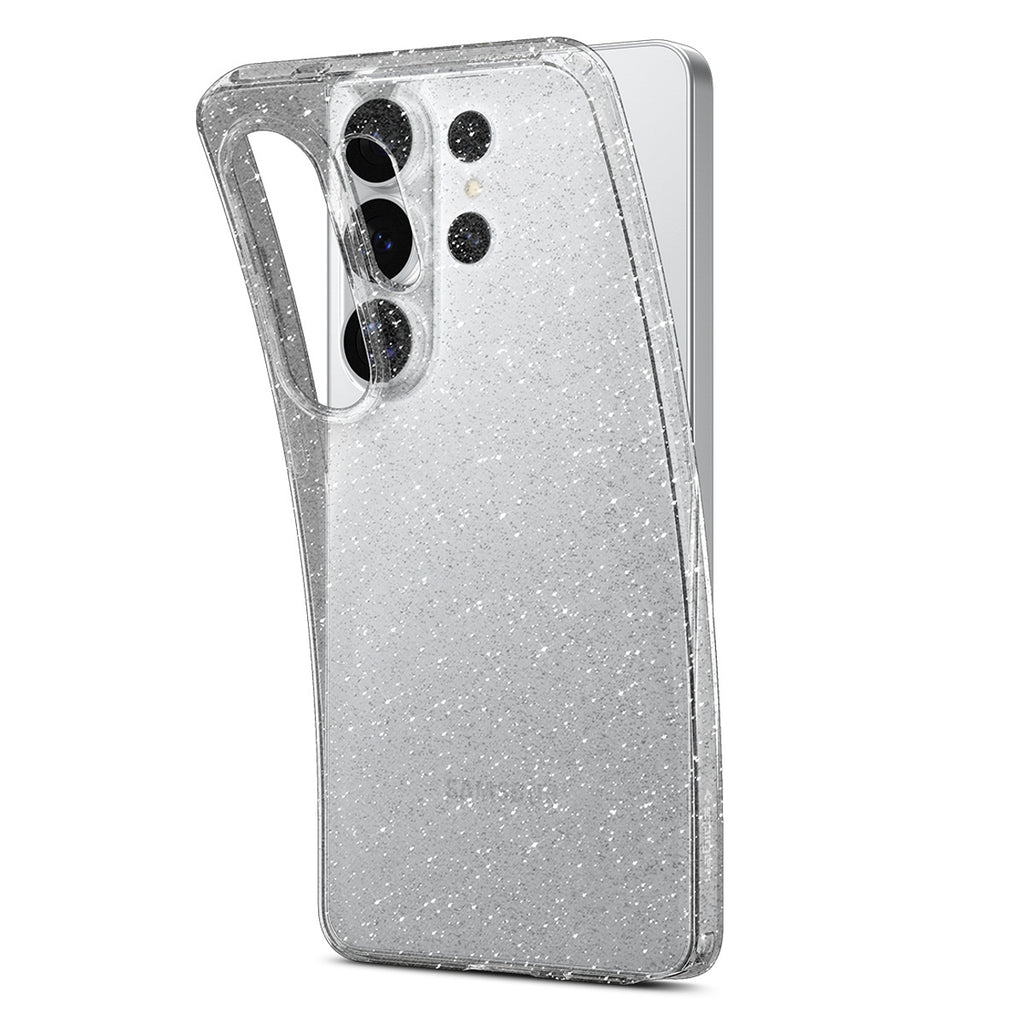 Spigen skystųjų kristalų blizgus dėklas, skirtas Samsung Galaxy S26 Ultra – blizgantis ir skaidrus
