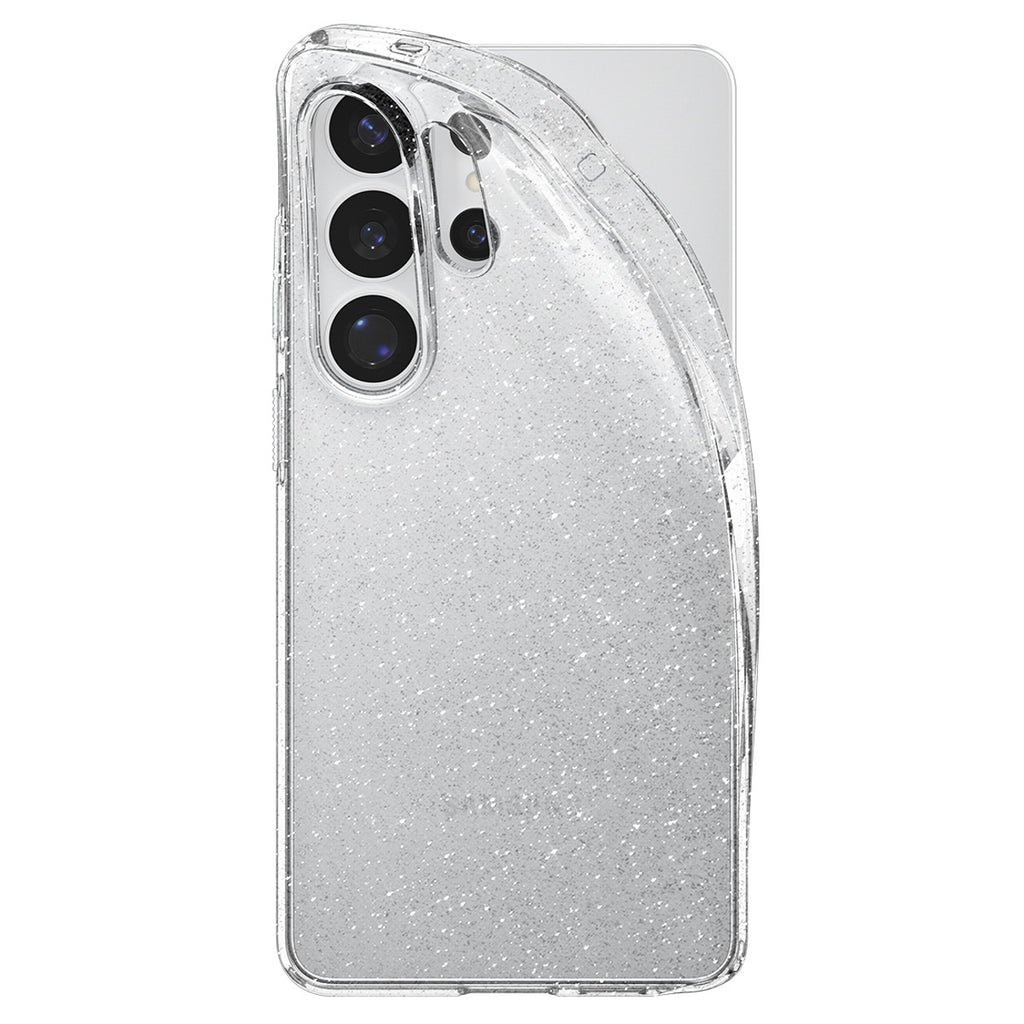 Spigen skystųjų kristalų blizgus dėklas, skirtas Samsung Galaxy S26 Ultra – blizgantis ir skaidrus