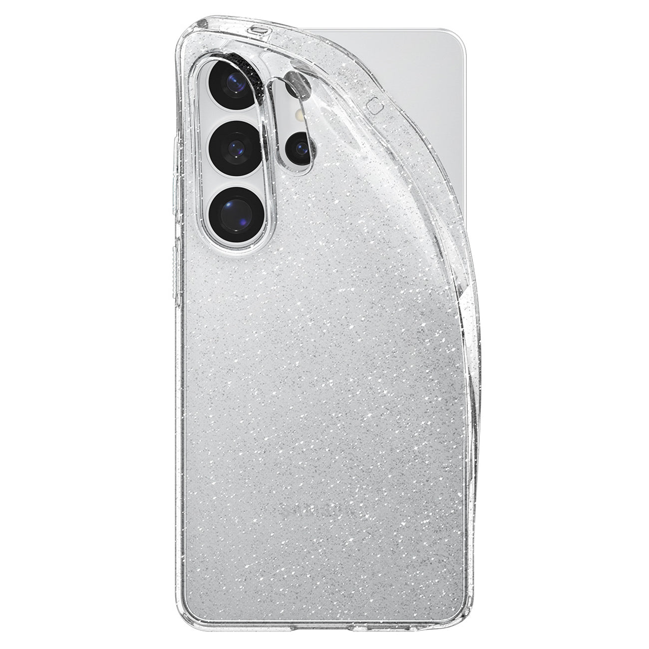 Spigen skystųjų kristalų blizgus dėklas, skirtas Samsung Galaxy S26 Ultra – blizgantis ir skaidrus