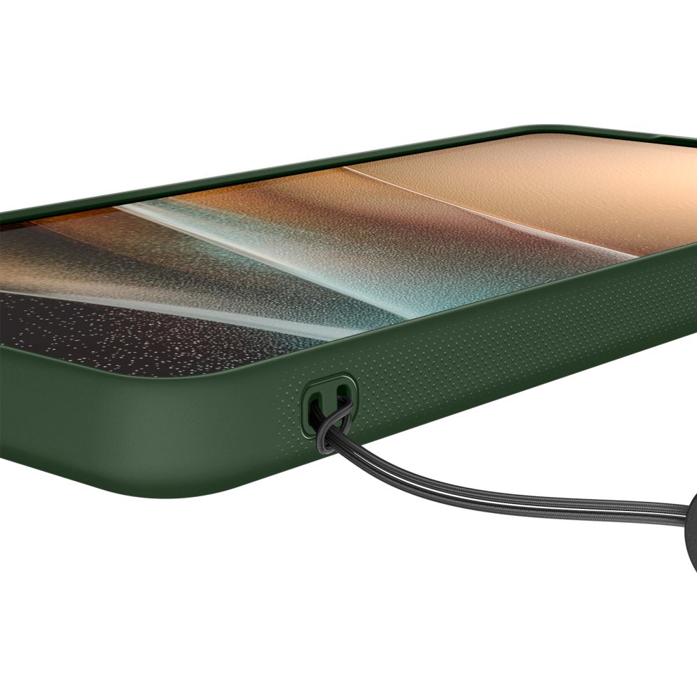 Spigen Nano Pop Mag MagSafe Dėklas, skirtas Samsung Galaxy S26 Ultra - žalias