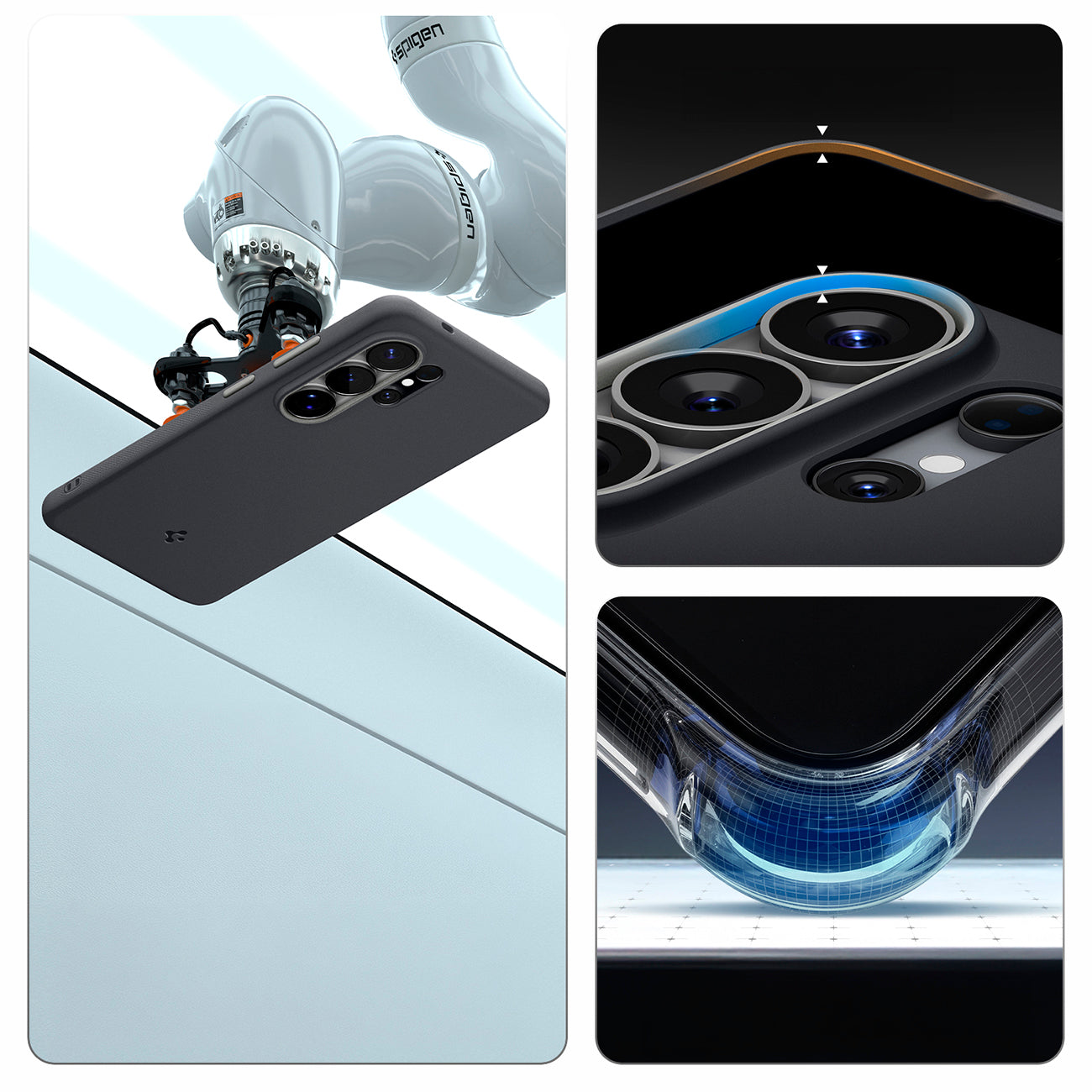 Spigen Nano Pop Mag MagSafe Dėklas, skirtas Samsung Galaxy S26 Ultra - juodas