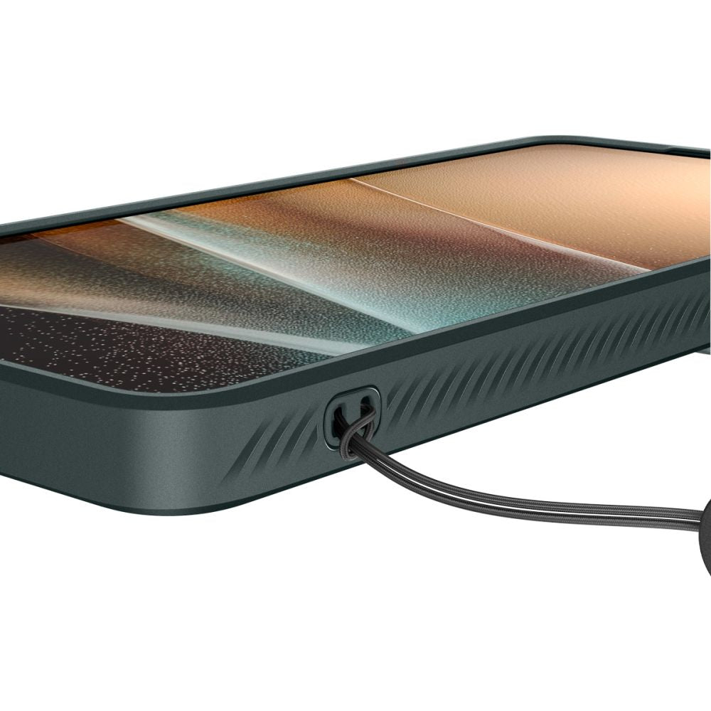 Spigen Optik Armor Dėklas, skirtas Samsung Galaxy S26 Ultra - žalias