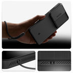 Spigen Optik Armor Dėklas, skirtas Samsung Galaxy S26 Ultra - juodas